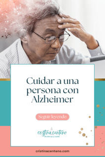 Cuidador de persona con Alzheimer